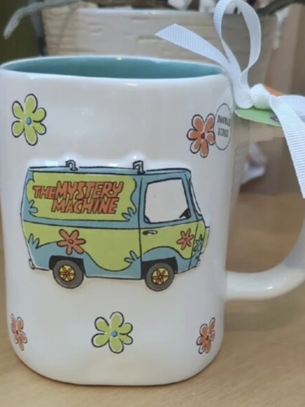 Rae Dunn Mystery Machine Mug Beware Of Ghosts Brand New